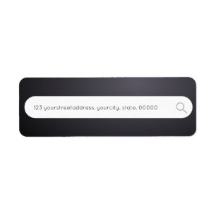 Custom Return Address Label