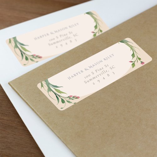 Custom Return Address Label