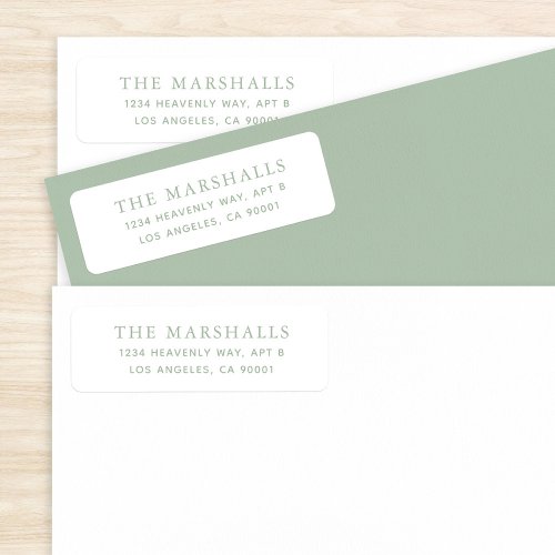 Custom Return Address Labels