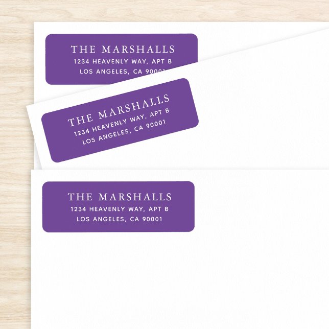 Custom Return Address Labels (Creator Uploaded)