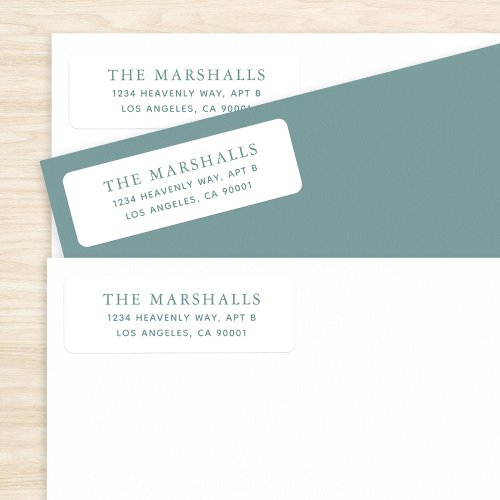 Custom Return Address Labels