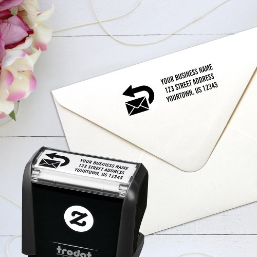 Custom Return Address Self Inking Stamp