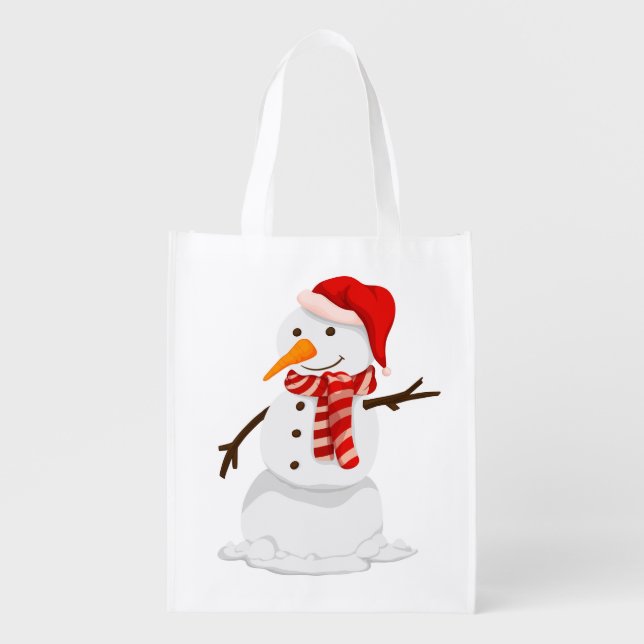 Custom Reusable Grocery Bag (Front)