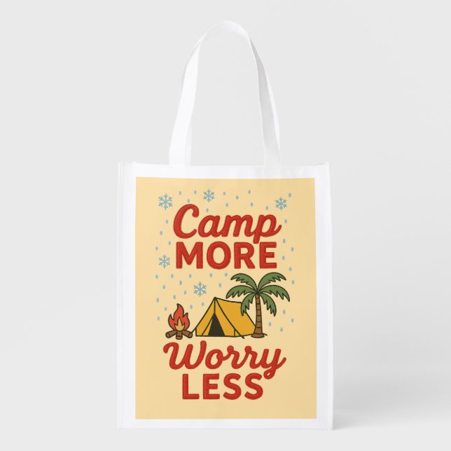 Custom Reusable Grocery Bag | Eco-Friendly Tote (Front)