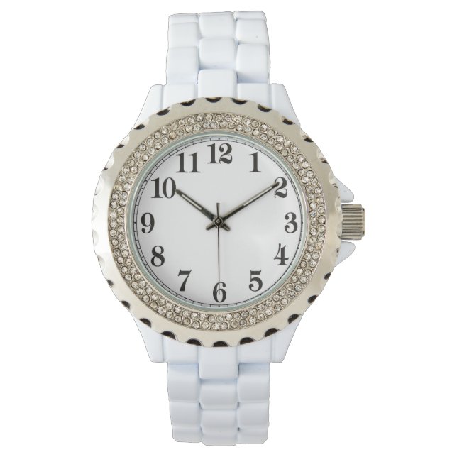 Custom Rhinestone Watch for Women (Front)