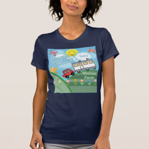 Custom Road Trip Family Vacation T-Shirt