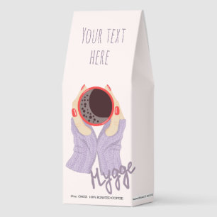 Custom Roasted Coffee Pack   Hygge Illustration