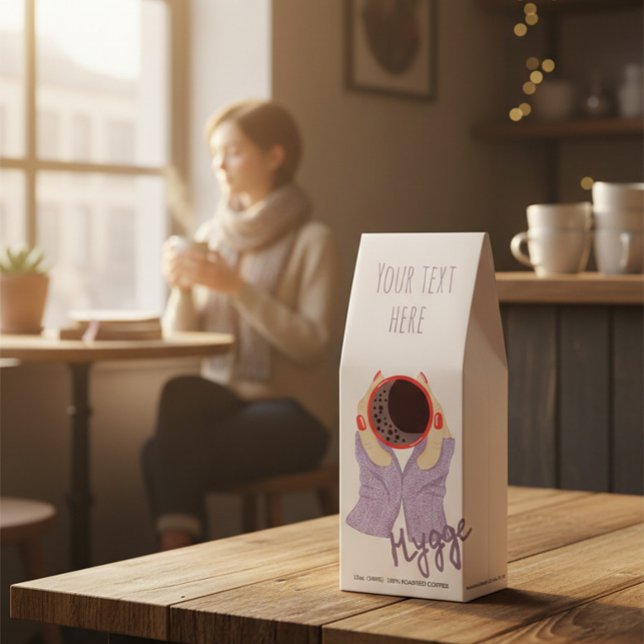 Custom Roasted Coffee Pack | Hygge Illustration (Creator Uploaded)