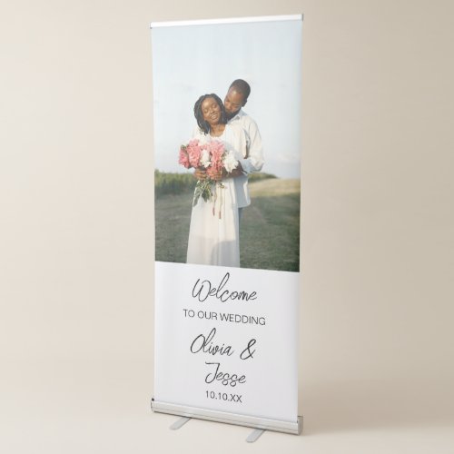Custom Roll Up Personal Name Date Photo Display  Retractable Banner