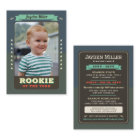 Custom Rookie Trading Card, First Birthday Retro 
