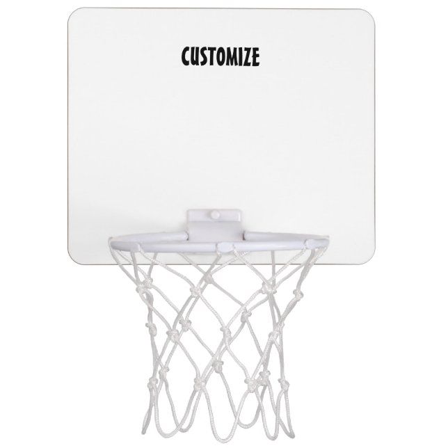 CUSTOM ROOM BASKETBALL NET HOOP AND BACKBOARD (Front)