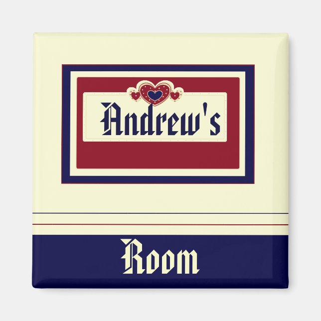 CUSTOM ROOM Magnet (Front)