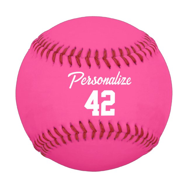 Custom Rose Baseball (Front)
