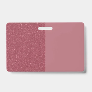 Custom Rose Gold Two-Tone Badge