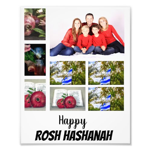 Custom Rosh Hashanah 8 Photo Collage