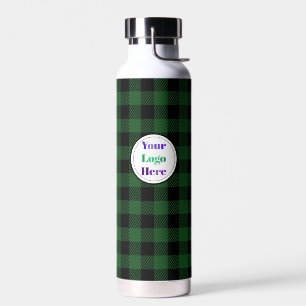 Custom Round Business Logo Corporate Promotional  Water Bottle