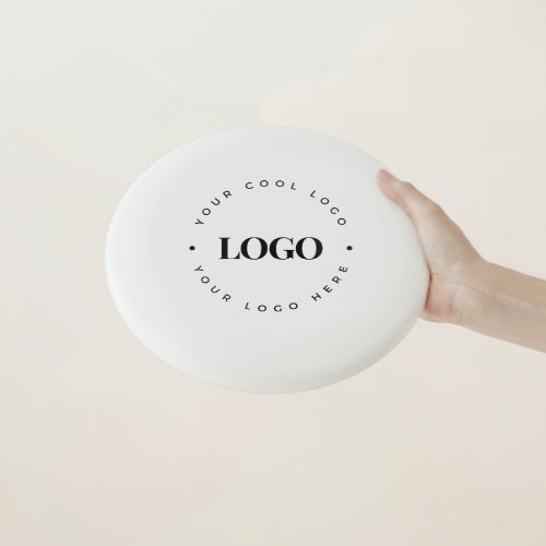 Custom Round Circle Business Logo Minimalist Plain Wham_O Frisbee