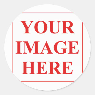 Custom Round Circle Sticker to Personalize