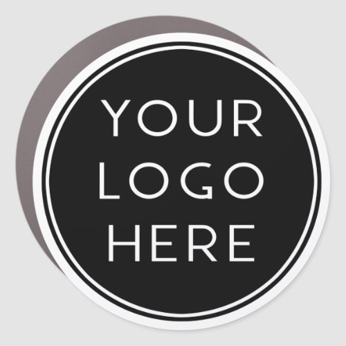Custom Round Logo Business Promo Car Magnet