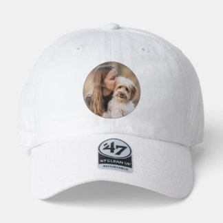 Custom Round Photo 47 Brand Hat