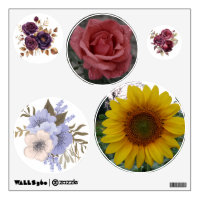 Custom Round Wall Decal with Your Photo