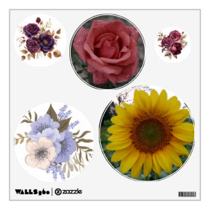 Custom Round Wall Decal with Your Photo