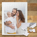 Custom Rounded Corner Photo Family Jigsaw Puzzle