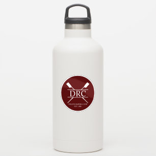 Custom Rowing Club Monogram Sticker