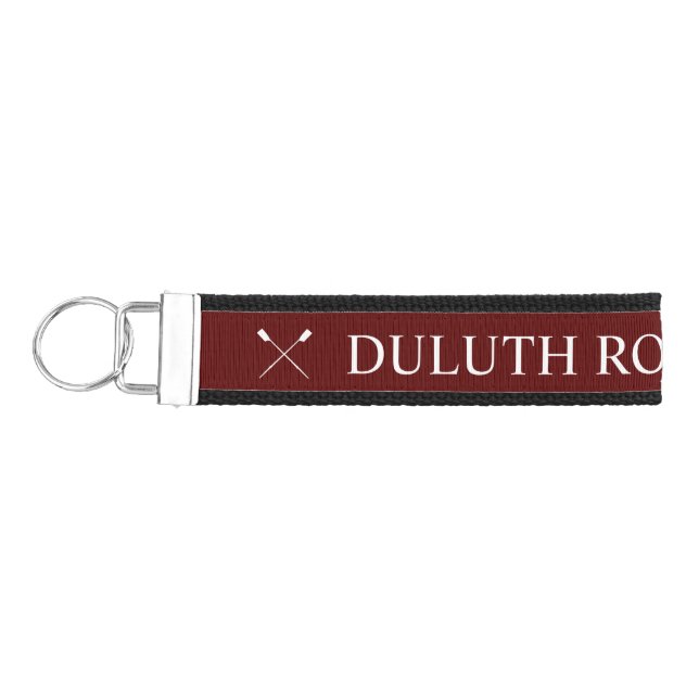 Custom Rowing Club Wrist Keychain (Keys on Left)