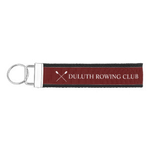 Custom Rowing Club Wrist Keychain