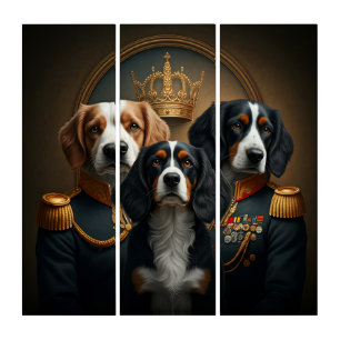 Custom Royal Pet Portrait Noble Digital Art