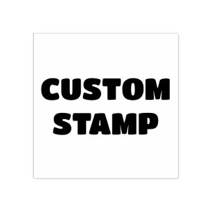 Custom rubber stamp, logo stamp, business branding stamp
