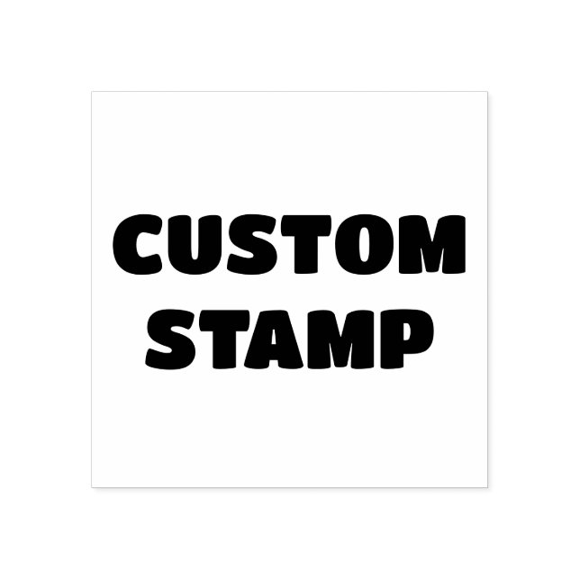 Custom rubber stamp, logo stamp, business branding stamp (Imprint)
