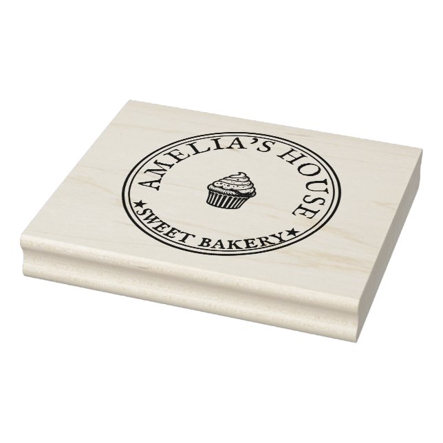 custom rubber stamp, personalized wood stamp, home stamp (Stamp)
