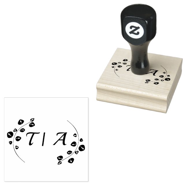 Custom Rubber Stamp, Stamp for Ink, Personalized (Stamped)