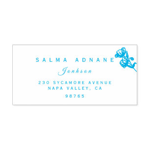 Custom Rubber Wedding Stamp 