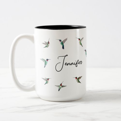 Custom Ruby_throated Hummingbirds Mug