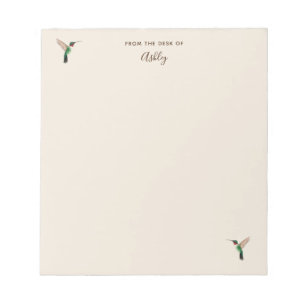 Custom Ruby-throated  Hummingbirds  Notepad