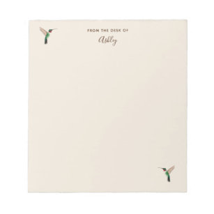 Custom Ruby-throated  Hummingbirds  Notepad