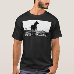 Custom Running Horse Pop Art Modern Template T-Shirt