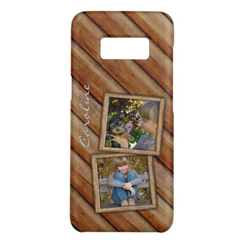 Custom Rustic Country Farmhouse Planks Pattern Case_Mate Samsung Galaxy S8 Case