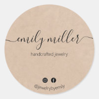 Custom Rustic Elegant Calligraphy Script