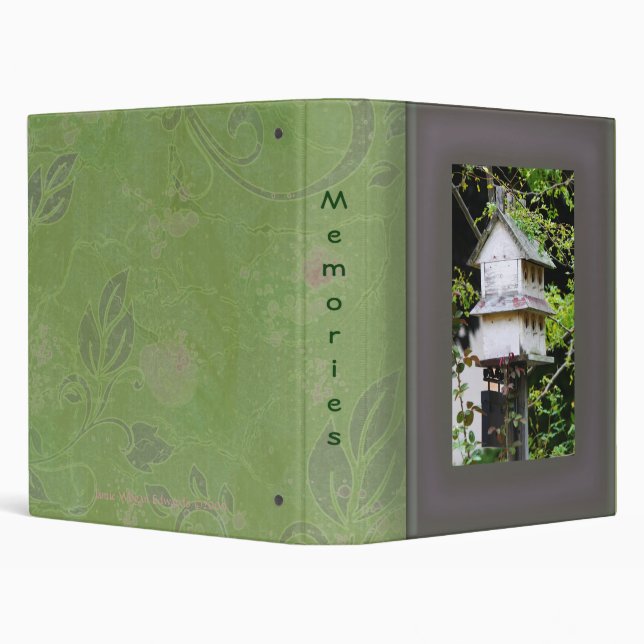 Custom Rustic Photo Binder (Background)