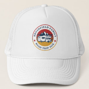Custom RV Road Trip Reunion Matching Cousins Trucker Hat