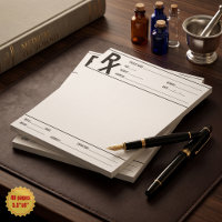 Custom RX Prescription Pad Doctor Pharmacist DEA