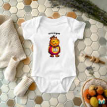 Custom Safety Tag Shirt or Bodysuit for Kids