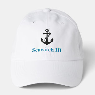 Custom Sailboat Crew Hat with Anchor