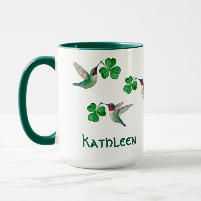 Custom Saint Patrick's Day Mug (Left)