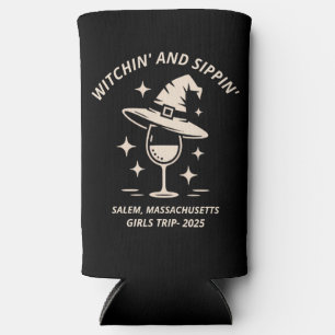 Custom Salem Halloween Festival Shirt 2025 Seltzer Can Cooler