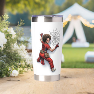 Custom Sally O'Malley Spider-Man Superhero Fan Des Insulated Tumbler
